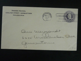 Entier Postal Stationery Germantown Friends School Philadelphia USA 1921 (ex 1) - 1921-40