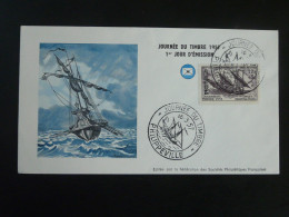 FDC Service Maritime Postal Dessin De Decaris Journée Du Timbre Philippeville Algérie 1957 - FDC