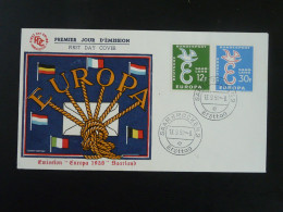 FDC Europa 1958 Saar Sarre (ex 2) - 1958