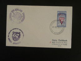 Lettre Cover New Zealand Antarctic Research Programme Ross Dependency 1970 - Programmi Di Ricerca