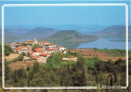 FRANCE - Liausson - Le Village Et Le Lac Du Sagalou - Colorisé - Carte Postal Ancienne - Lodeve