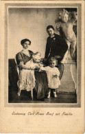 T2/T3 1915 Erzherzog Carl Franz Josef Mit Familie / IV. Károly, Zita és A Gyerekek / Charles I Of Austria, Queen Zita An - Unclassified