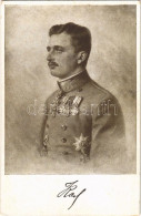 ** T2/T3 IV. Károly / Kaiser Karl. Offizielle Karte Für Rotes Kreuz, Kriegsfürsorgeamt Kriegshilfsbüro Nr. 615. / Charle - Sin Clasificación