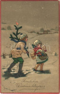 T2/T3 1921 Herzlichen Weihnachtsgruss / Christmas Greeting Art Postcard. SB Special 6217. Litho - Non Classés