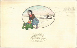 T2/T3 1913 Boldog Karácsonyi ünnepeket! / Christmas Greeting Art Postcard. Special B. 5107. Litho (EK) - Ohne Zuordnung