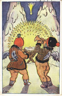 * T2/T3 1937 Vánocní Pozdrav! / Christmas Greeting Art Postcard S: M. Fischerová-Kvechová (Rb) - Sin Clasificación
