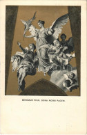 T2/T3 1938 Dona Nobis Pacem. Benczúr Gyula Mennyezeti Képe A Bazilikában. Budapest XXXIV. Nemzetközi Eucharisztikus Kong - Ohne Zuordnung