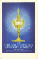 * T2 1938 Budapest XXXIV. Nemzetközi Eucharisztikus Kongresszus. Készüljünk A Magyar Kettős Szentévre! / 34th Internatio - Non Classés