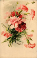 ** T2 Flowers. Meissner & Buch Künstler-Postkarten Serie 1130. "Zur Sommerszeit" Litho S: C. Klein - Ohne Zuordnung