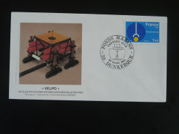 FDC Véhicule Sous-marin Dunkerque 59 Nord 1981 - Duikboten