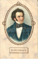 ** T4 Franz Schubert. G.O.M. 2584. VII. Emb. Litho (apró Lyukak / Tiny Pinholes) - Sin Clasificación