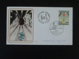 FDC Conference D'Helsinki San Marino 1985 (ex2) - Environment & Climate Protection