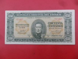 7663 - Uruguay 50 Centesimos 1939 - Uruguay