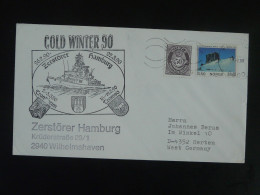 Lettre Cover Cold Winter Trondheim Norvege Norway 1990 - Covers & Documents