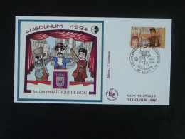 FDC Bloc CNEP Marionnettes Puppets Guignol Salon Philatelique Lyon 1994 - Marionnettes