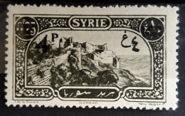 Syria , Syrie, Syrien,1926 ,4 Pi. Black Surch. Rare. As Photo , MH* - Unused Stamps