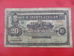 7665 - Uruguay 20 Pesos 1887 Replacement - S-164r - Uruguay
