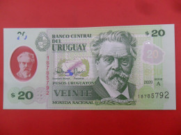 7662 - Uruguay  20 Pesos Uruguayos 2020 - Uruguay