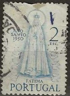 PORTUGAL 1950 Holy Year - 2e - Our Lady Of Fatima FU - Gebraucht