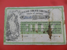 7837 - Uruguay 10 Pesos 1868 - S-481 - Uruguay