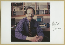 Harold E. Varmus - American Oncologist - Authentic Signed Photo - Nobel Prize - Inventeurs & Scientifiques