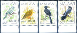 Fauna. Uccelli. Soprastampati 2017. - Malawi (1964-...)