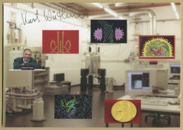 Kurt Wuthrich - Swiss Chemist & Biophysicist - Signed Photo - Nobel Prize - Inventori E Scienziati