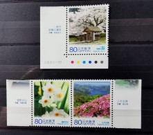 Japan 2010 Fukui Flowers Trees Flora Historic Ruins MNH - Nuevos