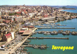 SPAIN, CATALUNA, TARRAGONA, PANORAMA, SEA, BEACH, PORT, BOATS, SHIPS - Tarragona