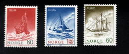 1870133085 1972 (XX)  SCOTT 596 598 POSTFRIS MINT NEVER HINGED - POLAR EXPLORATION SHIPS - Unused Stamps