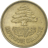 Monnaie, Liban , 25 Piastres, 1952, Utrecht, TTB, Bronze-Aluminium, KM:16.1 - Lebanon