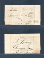 NICARAGUA. 1873 (26 May) Grenada - USA, NYC (25 June) EL Full Text With US "NY Steampship 10c" Entry Cachet. Fine + Earl - Nicaragua