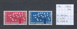 (TJ) Europa CEPT 1962 - Italië YT 873/74 (postfris Met Plakker/neuf Avec Charnière/MH) - 1962