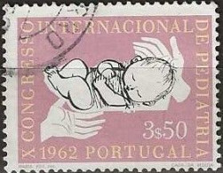 PORTUGAL 1962 Tenth International Paediatrics Congress, Lisbon - 3e.50, Weighing Baby FU - Usado