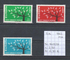 (TJ) Europa CEPT 1962 - Turkije YT 1627/29 (postfris Met Plakker/neuf Avec Charnière/MH) - 1962