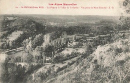 St Léonard Des Bois * Le Pont Et La Vallée De La Sarthe * Vue Prise Du Haut Fourché - Saint Leonard Des Bois