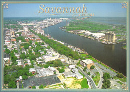 UNITED STATES, GEORGIA, SAVANNAH, PANORAMA, RIVER - Savannah