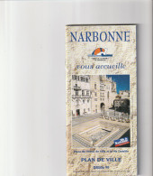 Narbonne 1998 - Plan De Ville N°2 - Europa