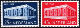 NETHERLANDS / NEDERLAND 1969 EUROPA. Complete Set, MNH - 1969