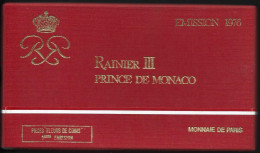 SERIE  FDC MONACO 1976 . - FDC