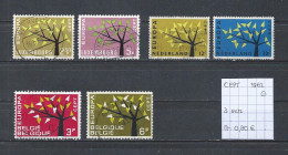 (TJ) Europa CEPT 1962 - 3 Sets (gest./obl./used) - 1962