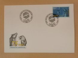 FDC, 75 Ans Bourse De Luxembourg 2004 - FDC