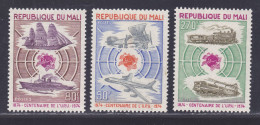 MALI N°  218 à 220 ** MNH Neufs Sans Charnière, TB (D5536) Centenaire De L' U.P.U. - 1974 - Mali (1959-...)