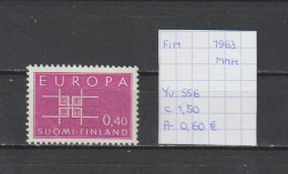 (TJ) Europa CEPT 1963 - Finland YT 556 (postfris/neuf/MNH) - 1963
