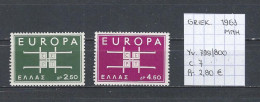 (TJ) Europa CEPT 1963 - Griekenland YT 799/800 (postfris/neuf/MNH) - 1963