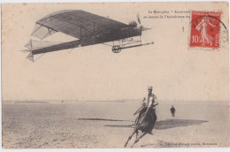 Cm - Cpa Le Monoplan Antoinette Au Dessus De L'Aérodrome Du Camp De Châlons - ....-1914: Précurseurs