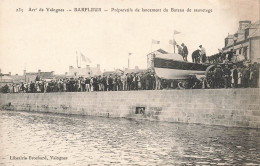 Barfleur * Préparatifs De Lancement Du Bateau De Sauvetage * Canot * Sauveteurs En Mer - Barfleur