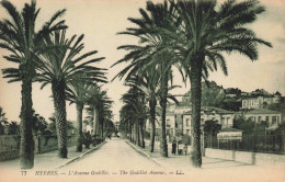 FRANCE - Hyères - La Plage - Avenue De La Gare - Carte Postal Ancienne - Hyeres