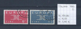 (TJ) Europa CEPT 1963 - Ierland YT 159/60 (gest./obl./used) - 1963