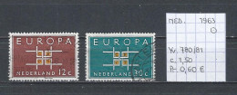 (TJ) Europa CEPT 1963 - Nederland YT 780/81 (gest./obl./used) - 1963